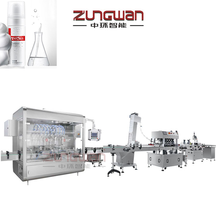 灌裝機，旋蓋機，貼標機，灌裝生產線，中環(huán)灌裝封尾機 
